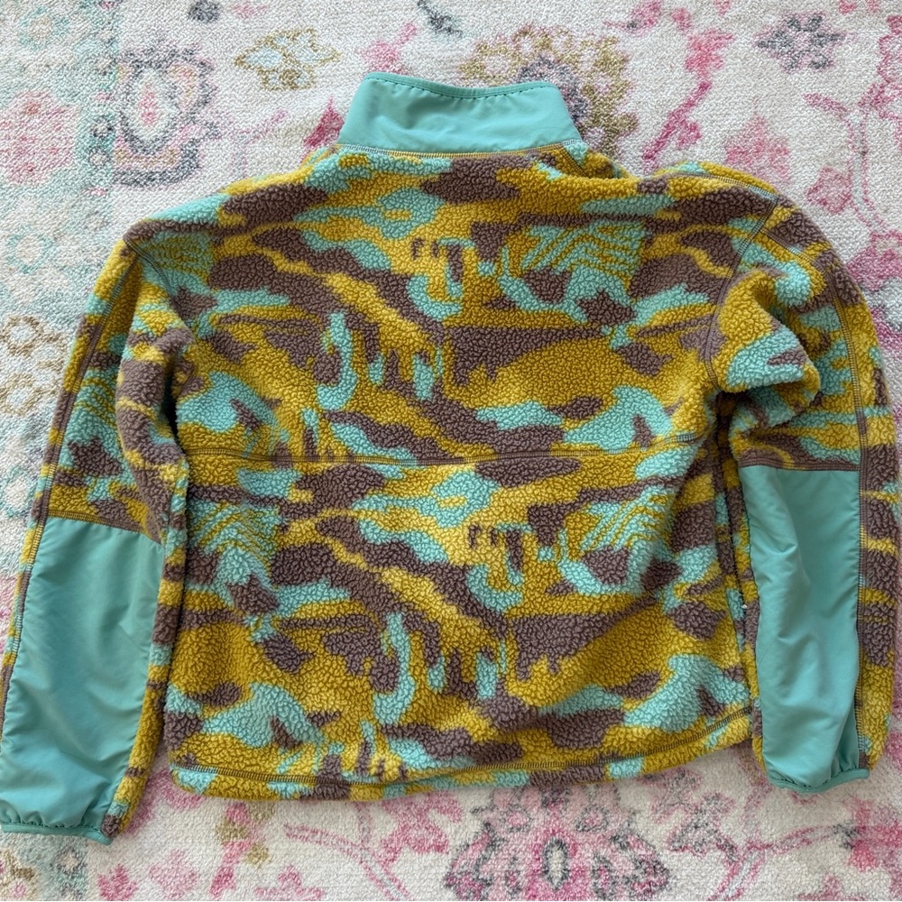 The North Face Fleece Jacket with Abstract Pattern